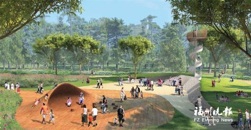 福清中央公园新进展 户外赛事区域全面竣工