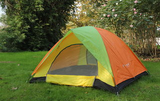 洋湖轩榭经典3-4人双层防紫外线休闲露营帐篷 您的户外赛事与休闲露营的理想之选